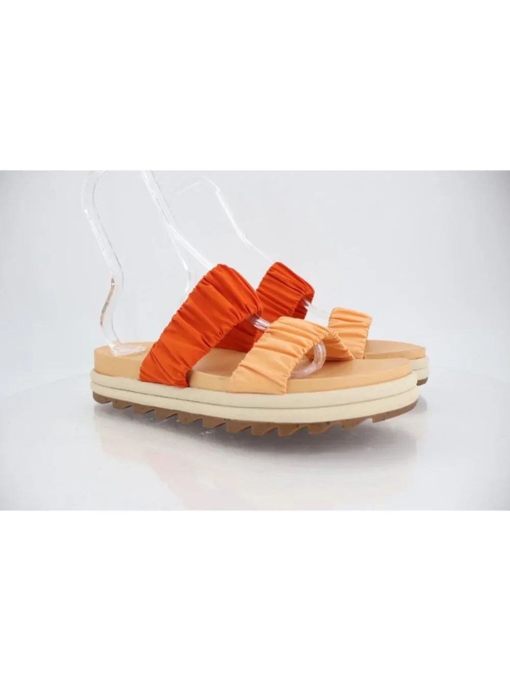 SOREL X Prana Roaming 2 Straps Slide Size 11 Strappy Gladiator Chunky Sole